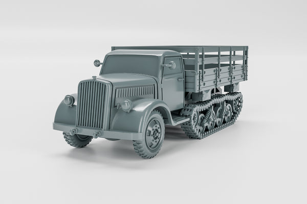 Sd.Kfz.3 Opel Maultier - German Army - 28mm Scale - Bolt Action - wargame3d