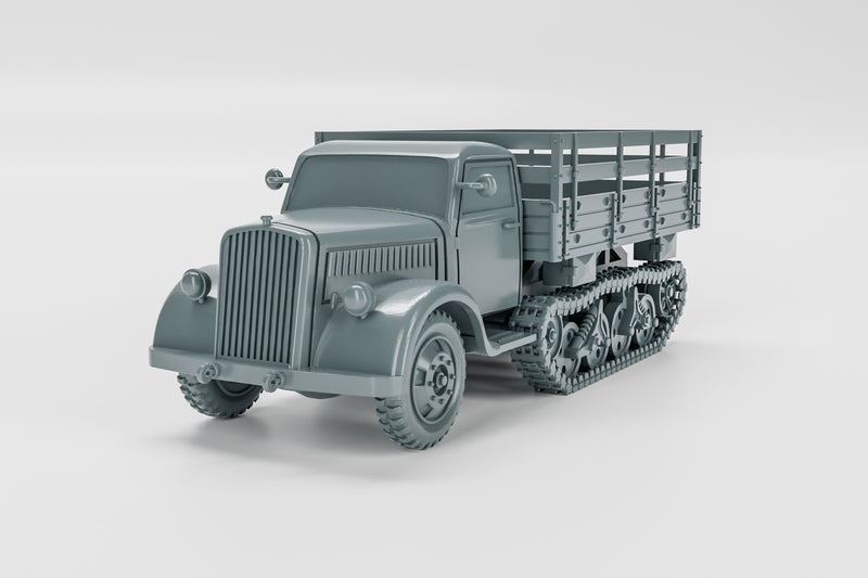 Sd.Kfz.3 Opel Maultier - German Army - 28mm Scale - Bolt Action - wargame3d