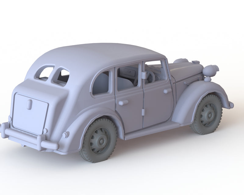 Austin 10HP - Other Nations Passenger Vehicles - 28mm Scale -  wargame3d