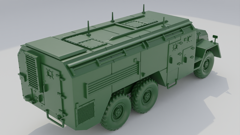 AEC Dorchester 6x6 ACV HP - UK Army - 28mm Scale - Bolt Action - wargame3d