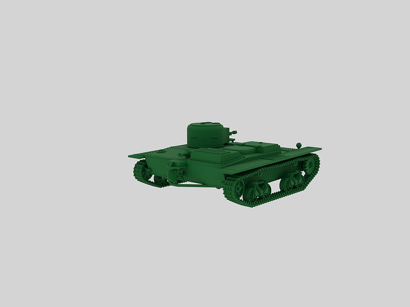 Soviet light tank T-38 - Russian Army - Bolt Action - wargame3d- 28mm Scale