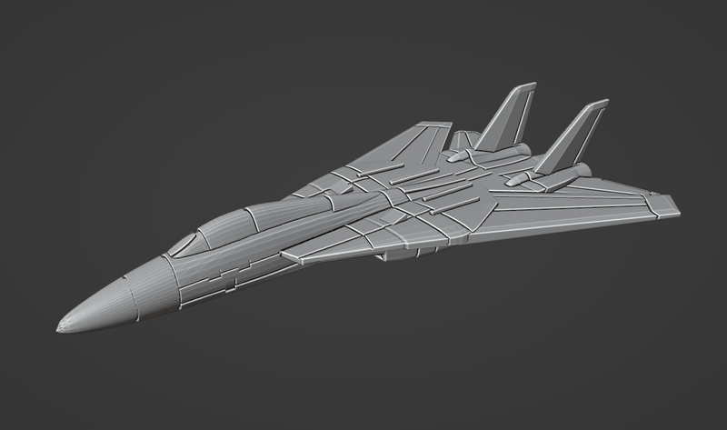 Grummar F-14 Tomcat - Operation Desert Storm - 1/200 Scale - wargame3d