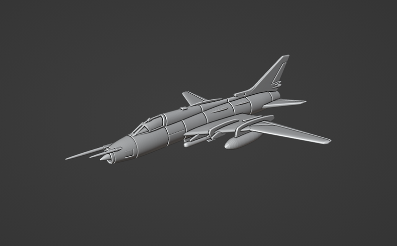 Sukhoi SU-22 M4R - Operation Desert Storm - 1/200 Scale - wargame3d