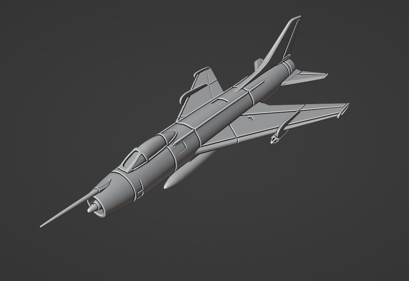 Sukhoi Su-7BKL - Operation Desert Storm - 1/200 Scale - wargame3d