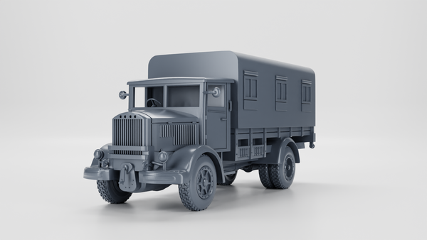 Lancia 3RO Command Truck - Italian Army - 28mm Scale - Bolt Action - wargame3d