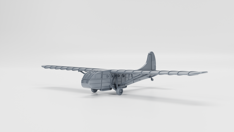 Waco CG-4A - Hadrian- Aircraft of Varsity Operation - 1/200 Scale - wargame3d