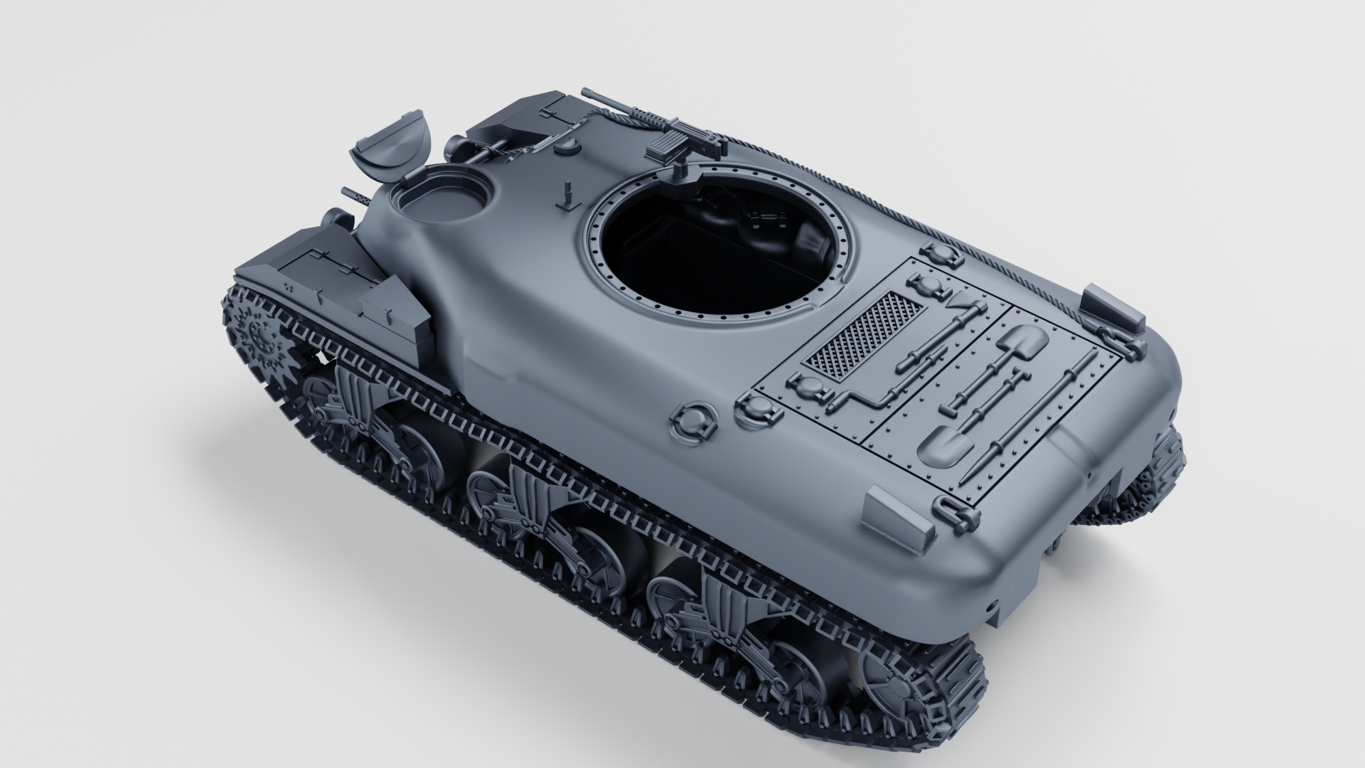 Ram Kangaroo Personnel Carrier - Canadian Fighting Vehicles - 28mm Scale -  wargame3d