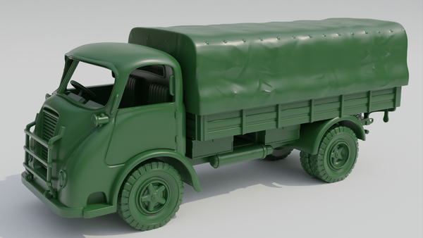 Heavy truck Alfa Romeo 800 - Italian Army - 28mm Scale - Bolt Action - wargame3d