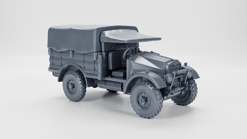 Morris CS.8 Mk.1 - Other Nations Passenger Vehicles - 28mm Scale - Bolt Action - wargame3d