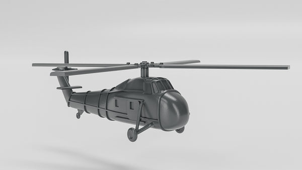 Sikorsky H-34 Choсtaw - Cold War Jets and Helicopters - 1/200 Scale - wargame3d