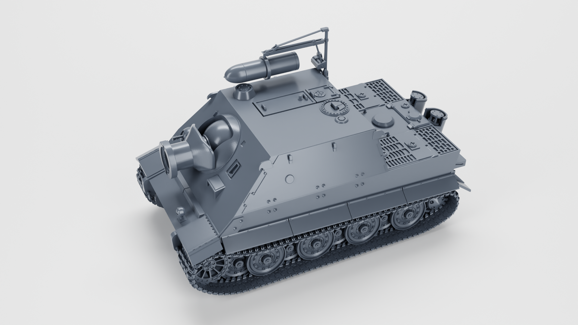 Sturmtiger - 38 cm RW61 auf Sturmmörser Tiger - German Sturmpanzer - WWII - German Army -  wargame3d - 28mm Scale