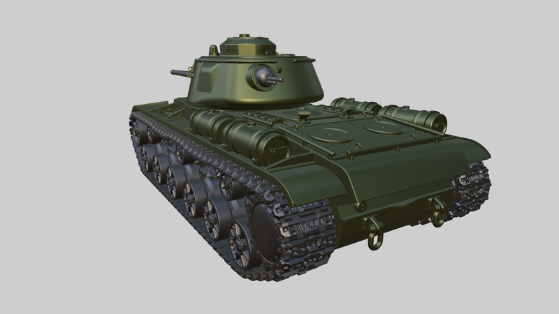 KV-85 Heavy Tank - Russian Army -  wargame3d- 28mm Scale