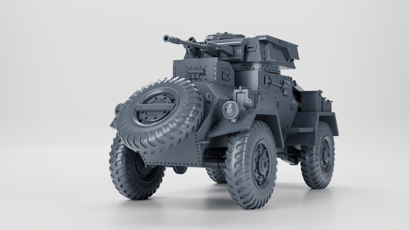 Humber Scout Car Mk.I - UK Army - 28mm Scale - Bolt Action - wargame3d