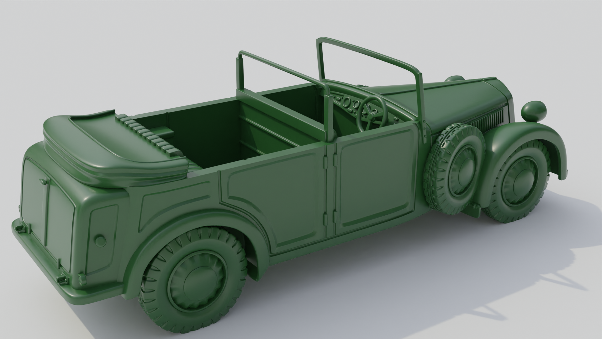 Lancia Aprilia Coloniale - Italian Army - 28mm Scale -  wargame3d