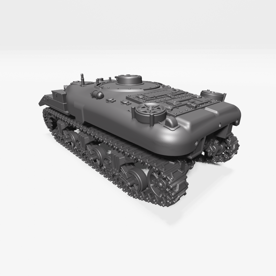 Ram Badger Flamethrower - Canadian Fighting Vehicles - 28mm Scale -  wargame3d