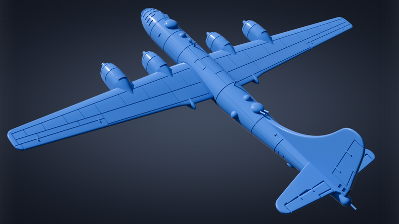 Boeing B-29 Superfortress - Korean War - 1/200 Scale - wargame3d