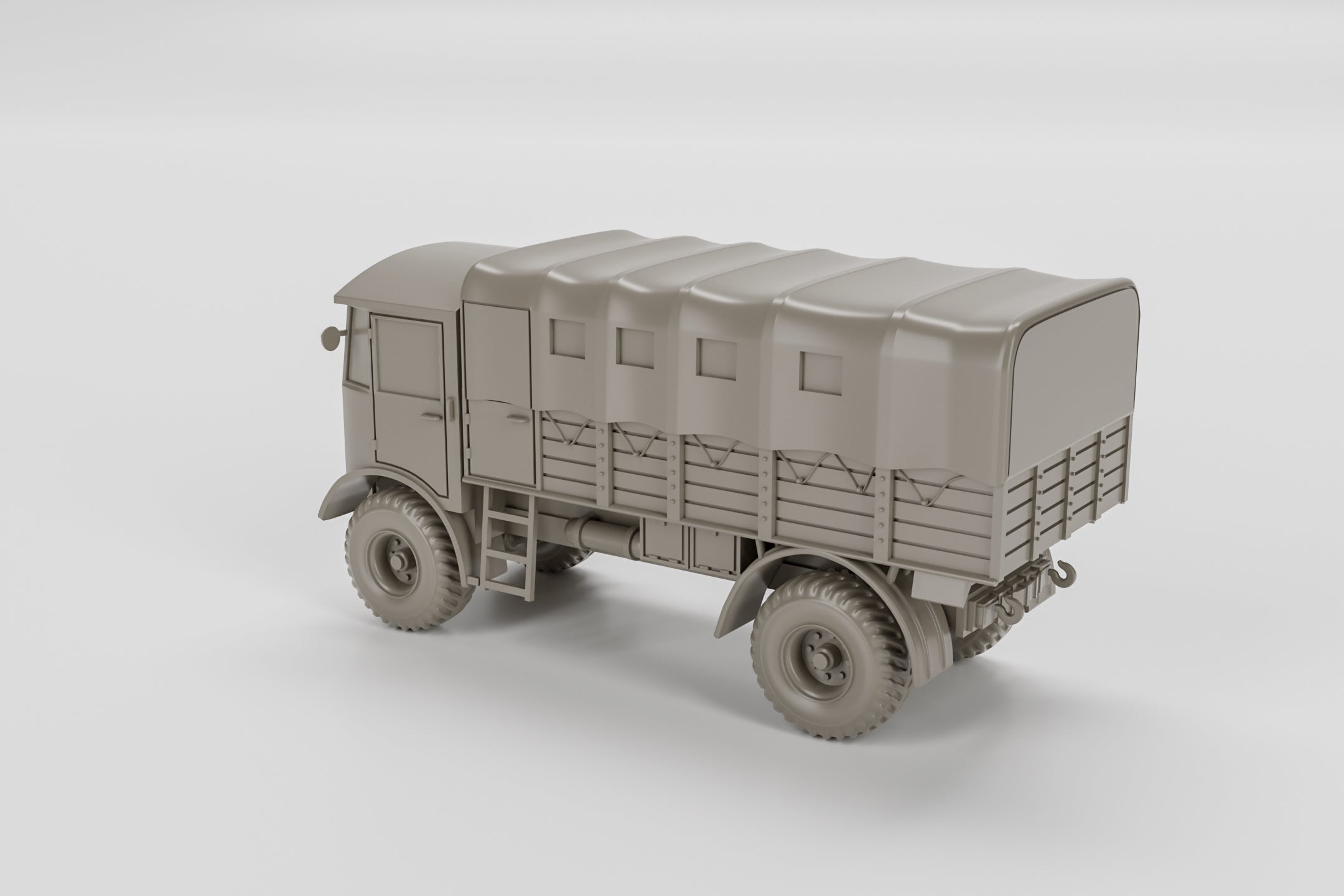 AEC Matador 4X4 Artillery Tractor - UK Army -  wargame3d- 28mm Scale