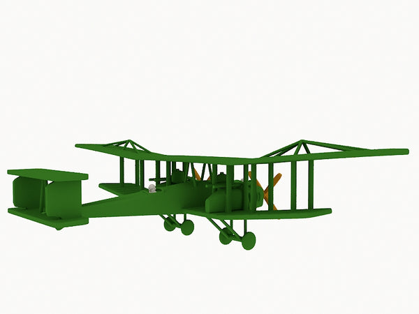 Blackburn Kangaroo RT1 - WWI Bomber Planes - 1/144 Scale - wargame3d