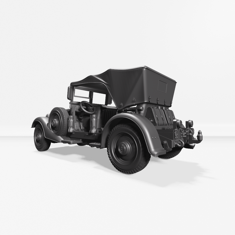 Horch 830 R Kübelwagen - WWII - German Army -  wargame3d - 28mm Scale