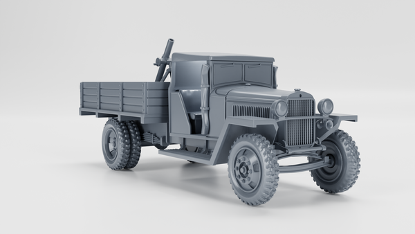 GAZ MM Light Truck - Russian Army - Bolt Action - wargame3d- 28mm Scale