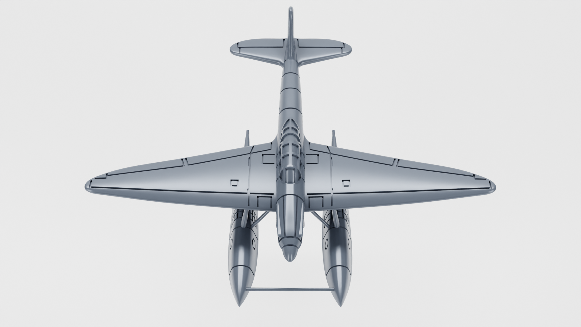 Latecoere 298 - French Aircraft of WWII - 1:200 Scale - Great for Table Top War Games and Dioramas - Resin -  wargame3d