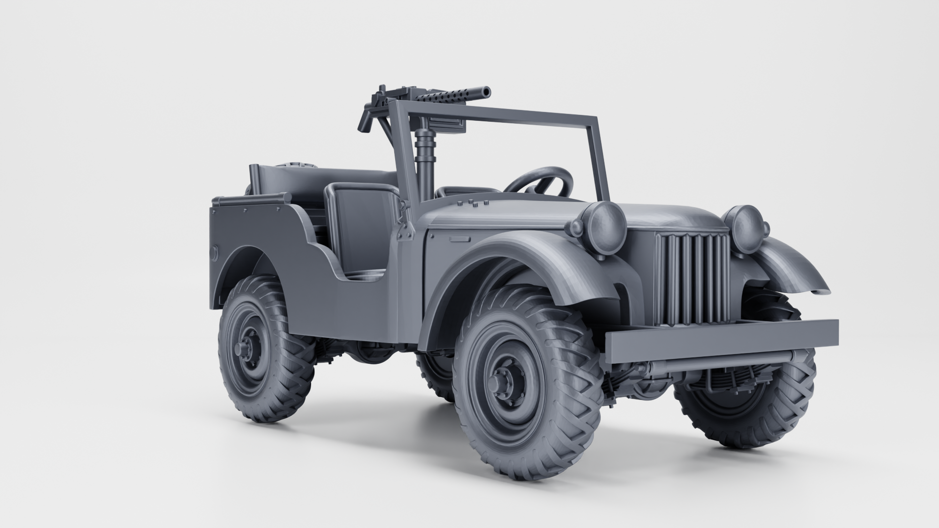 Bantam Blitz Buggy (Ford GP) - Fighting Vehicles of the East Indies Armies - UK Army - 28mm Scale -  wargame3d