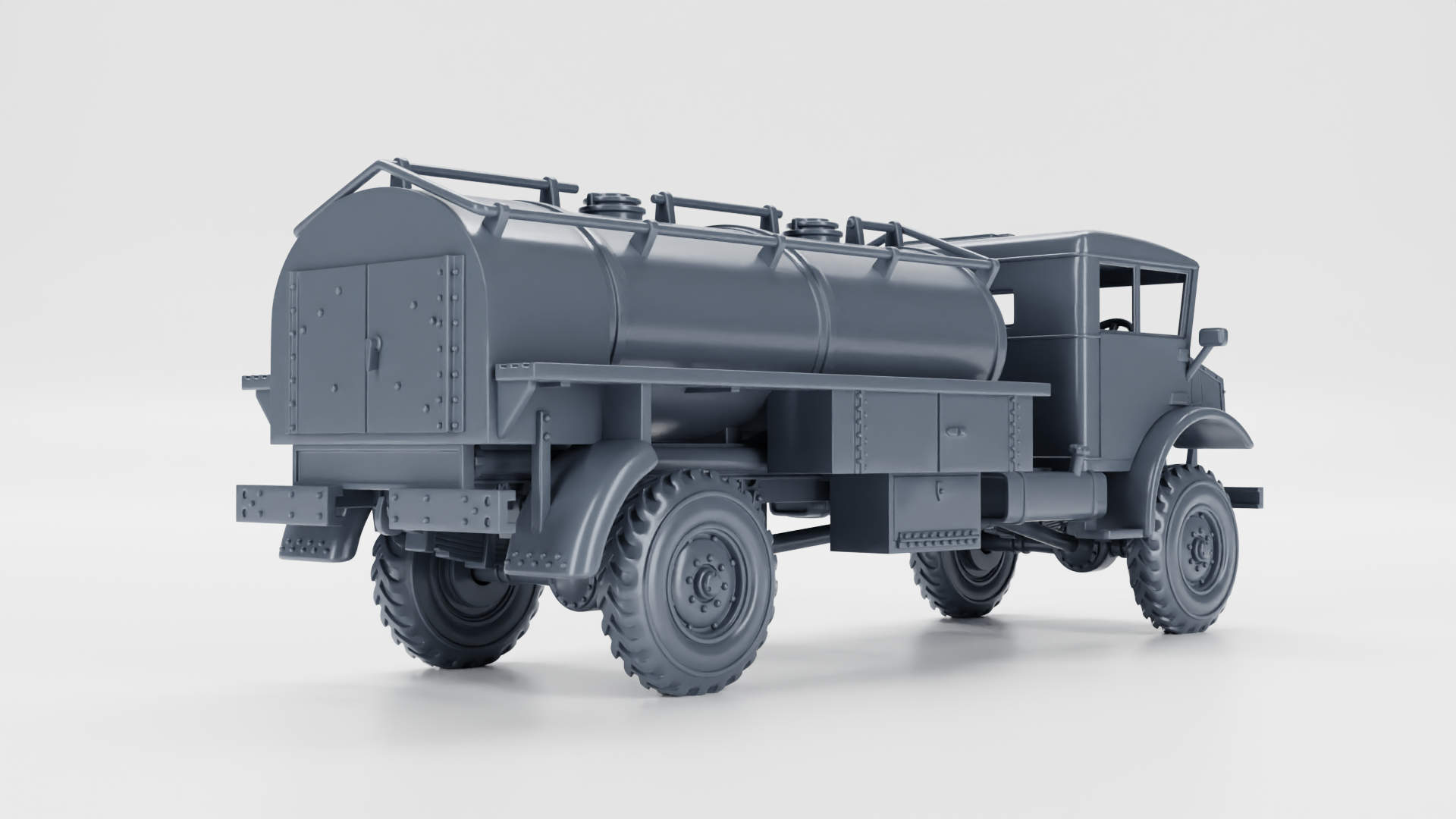 C60L Petrol Tanker - Canadian Fighting Vehicles - 28mm Scale -  wargame3d