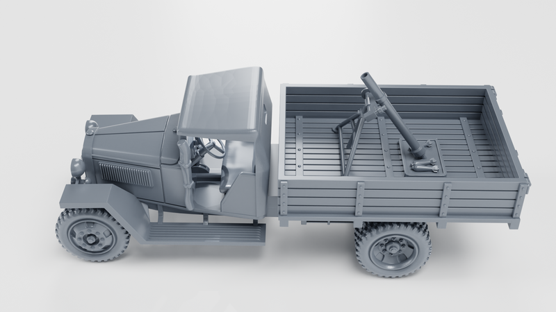 GAZ MM Light Truck - Russian Army -  wargame3d- 28mm Scale