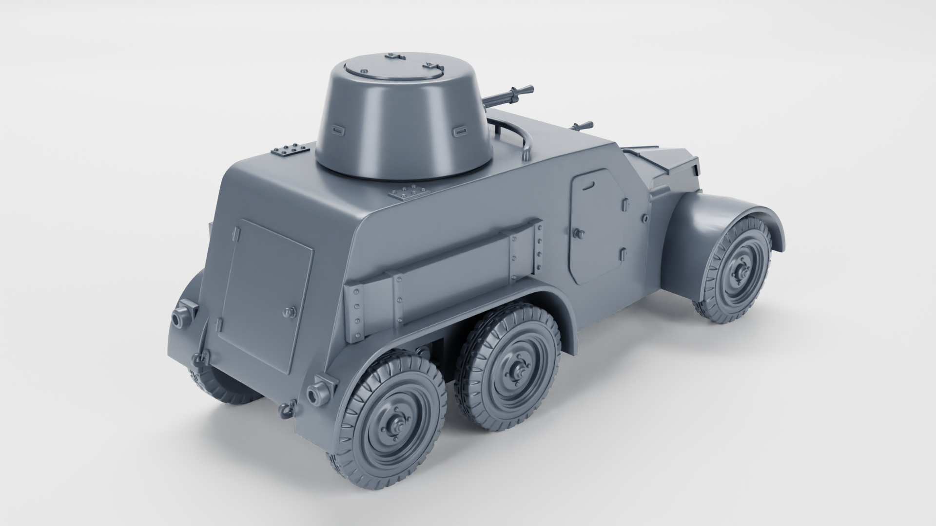 Armored car Tatra OA vz.30 - Other Nations Fighting Vehicles - 28mm Scale -  wargame3d