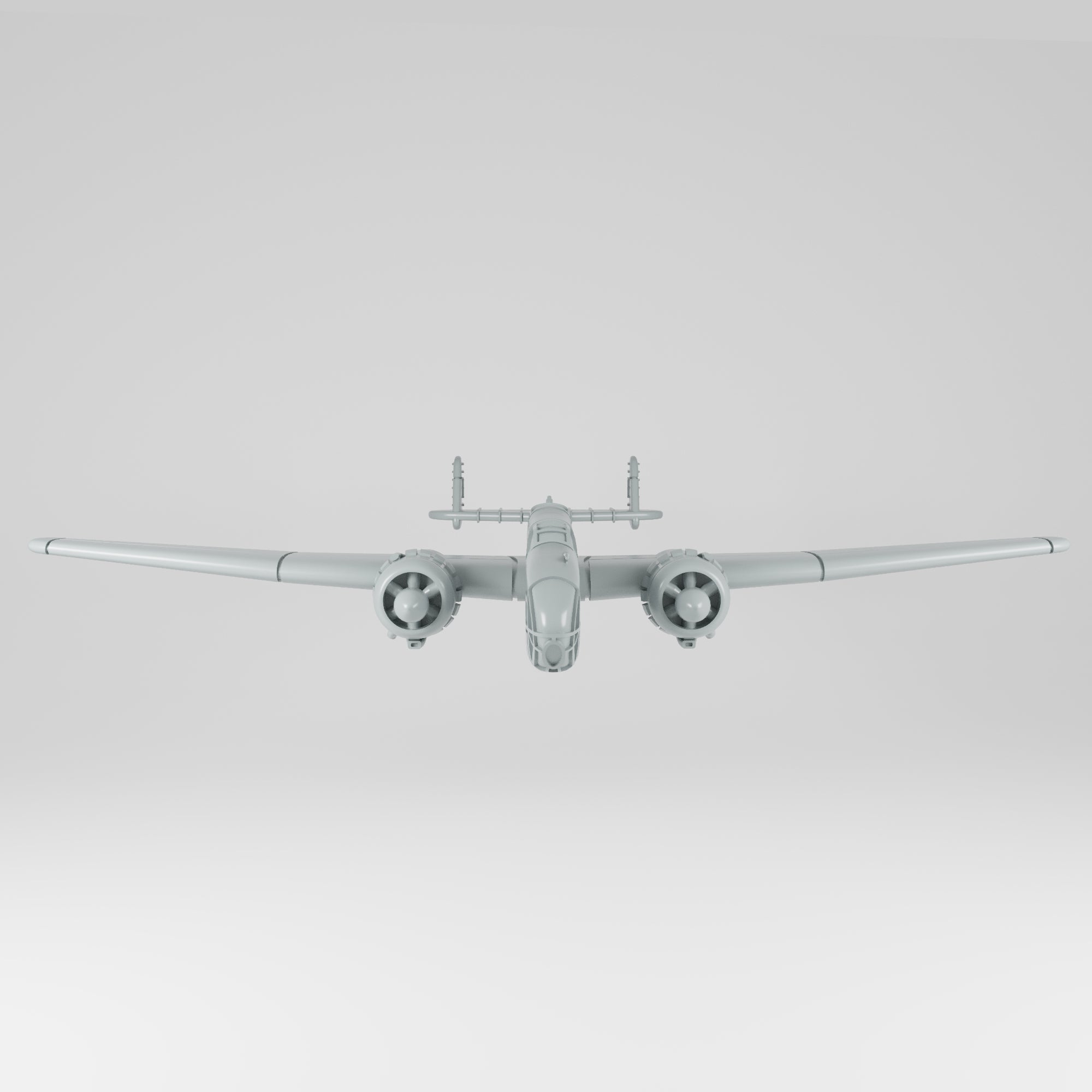 Handley-Page Hampden - Battle Planes of WWII - 1/200 Scale - wargame3d