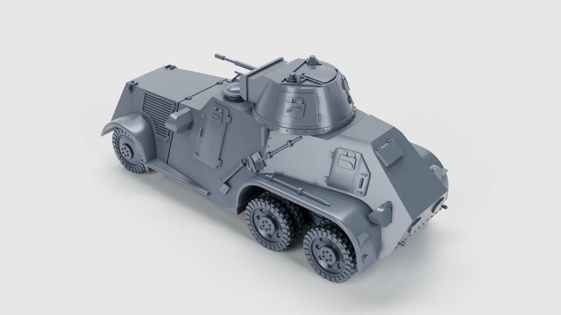 Landsverk L-180 - Other Nations Fighting Vehicles - 28mm Scale -  wargame3d
