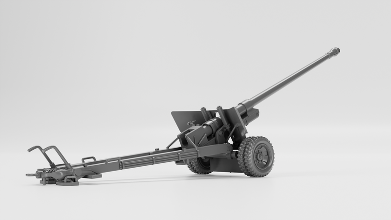 BS-3 100mm Anti-Tank Gun - Russian Army -  wargame3d- 28mm Scale