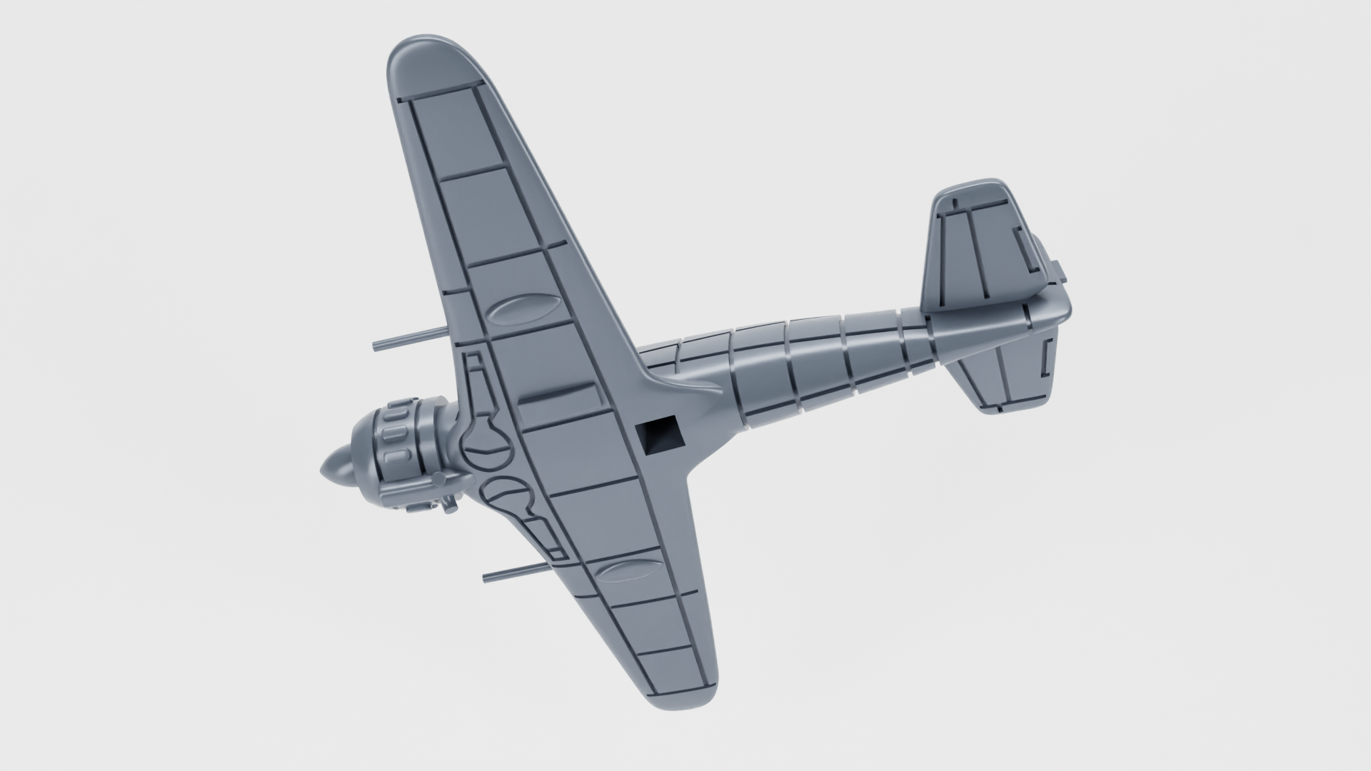 Bloch MB.152 - French Aircraft of WWII - 1:200 Scale - Great for Table Top War Games and Dioramas - Resin -  wargame3d
