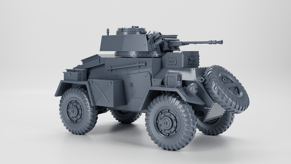 Humber Armored Car Mk.I- UK Army - 28mm Scale - Bolt Action - wargame3d