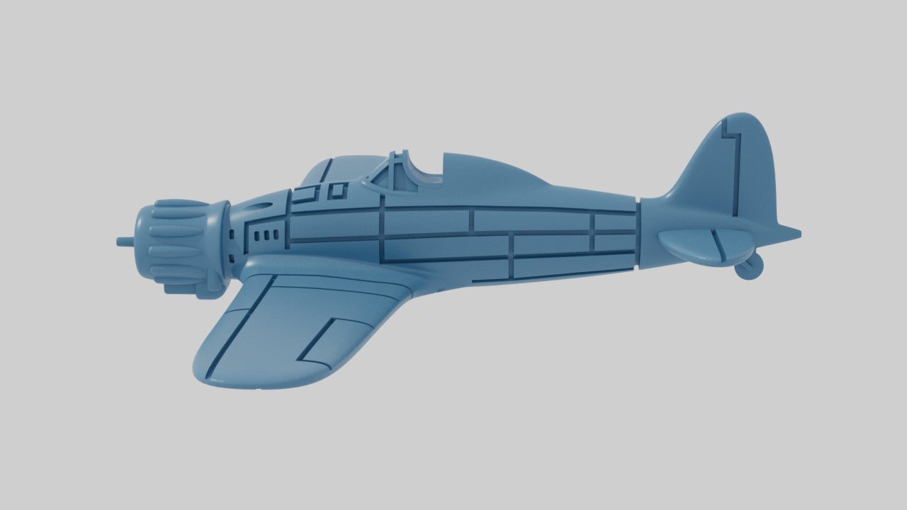 Macchi C.200 Saetta - Battle Planes of WWII - 1/200 Scale - wargame3d