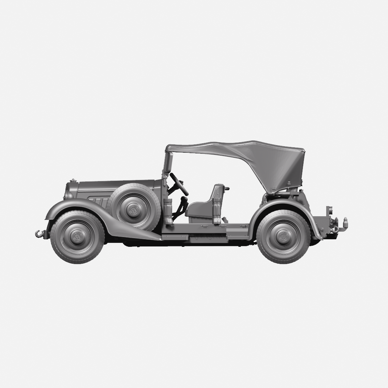 Horch 830 R Kübelwagen - WWII - German Army -  wargame3d - 28mm Scale