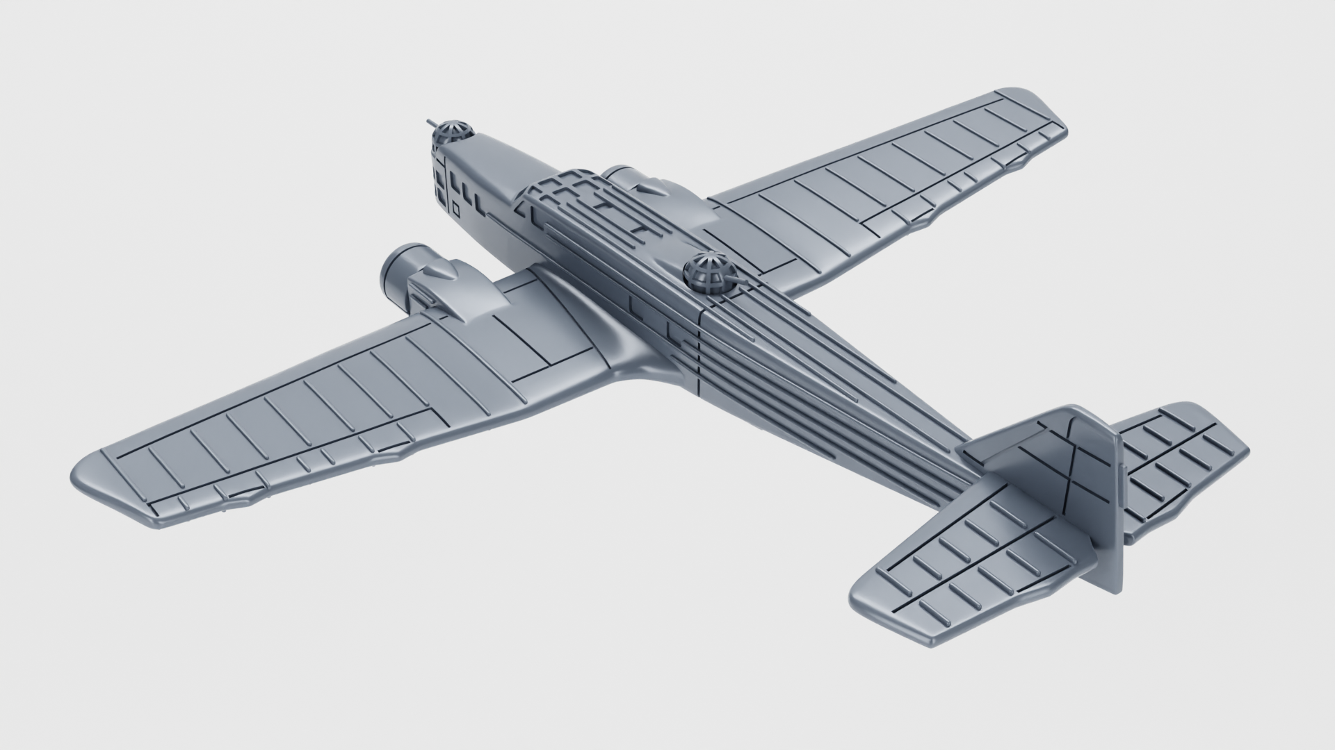 Bloch MB.210 - French Aircraft of WWII - 1:200 Scale - Great for Table Top War Games and Dioramas - Resin -  wargame3d