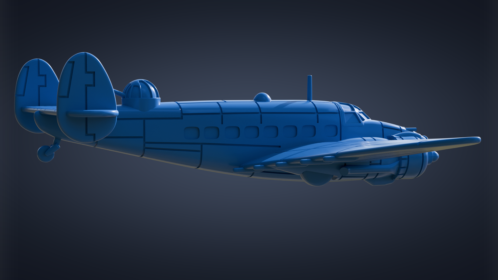 Lockheed Hudson - Battle Planes of WWII - 1/200 Scale - wargame3d