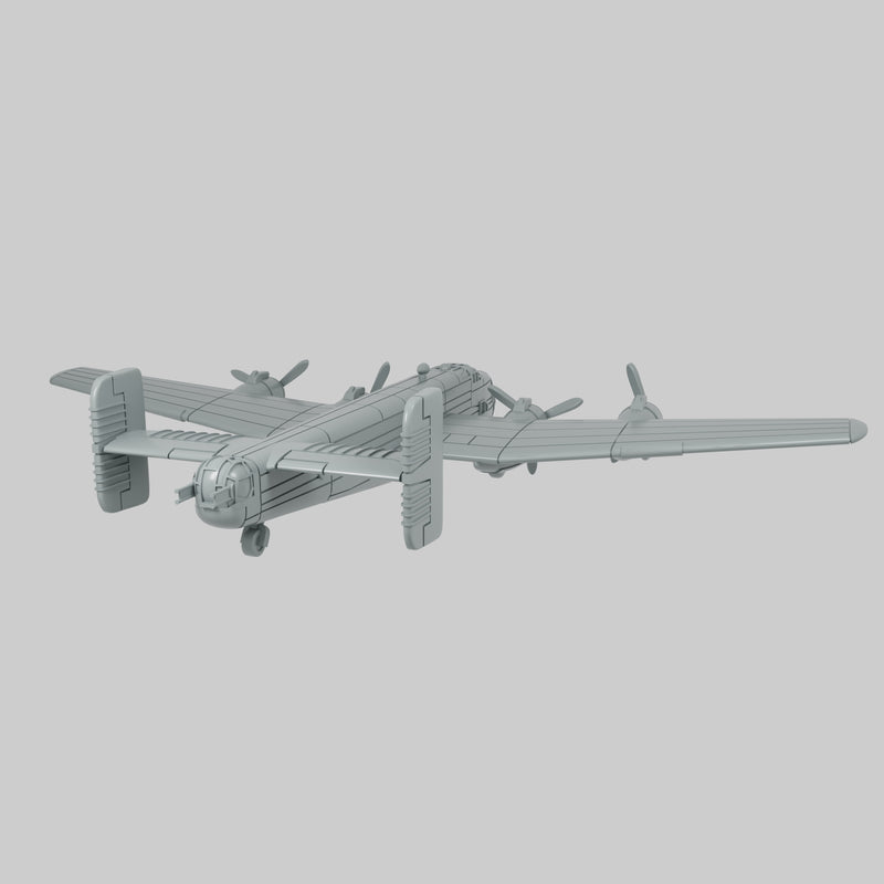 Handley Page Halifax A Mark VII - Aircraft of Varsity Operation - 1/200 Scale - wargame3d