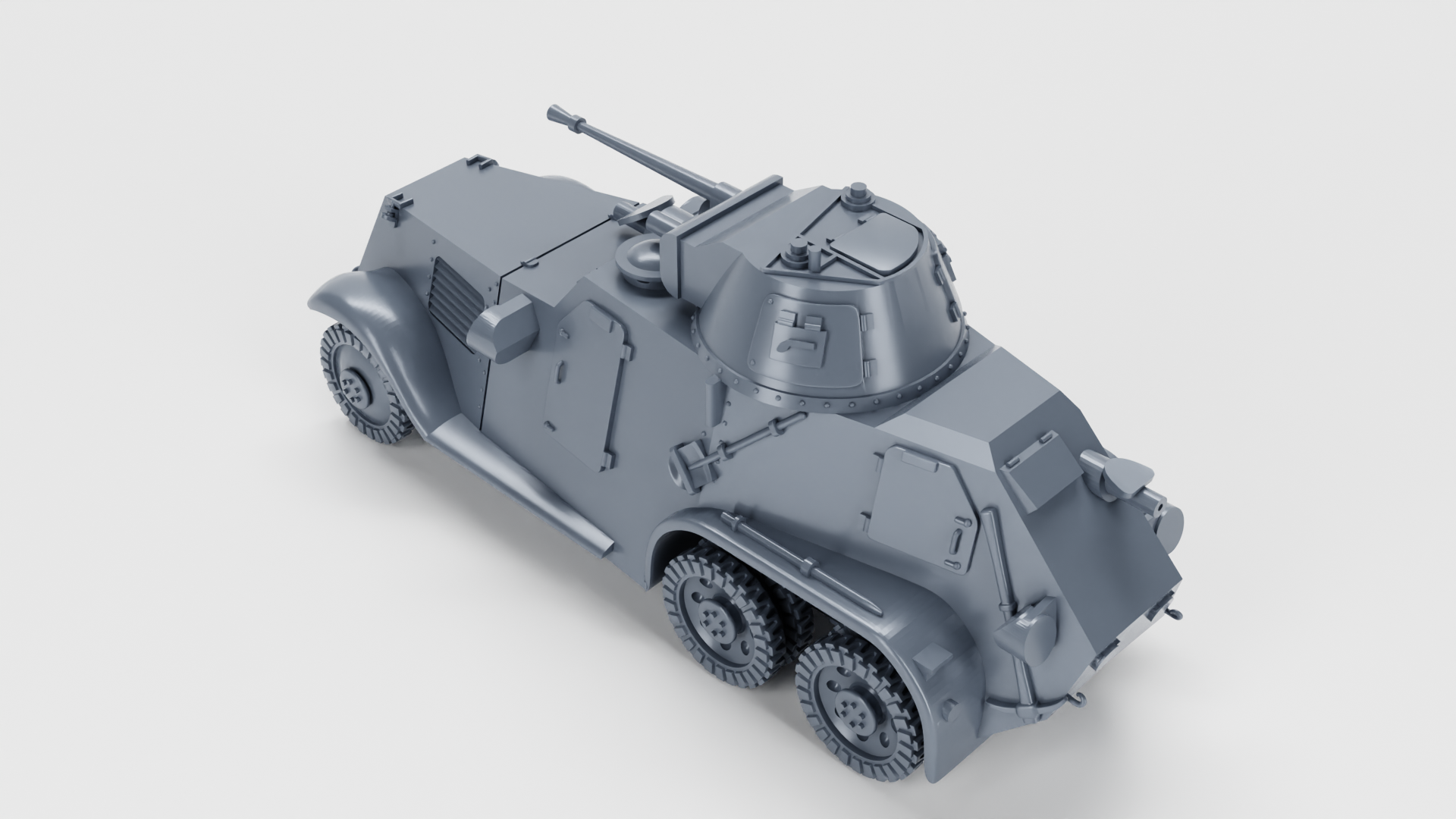 Landsverk L-181 - Other Nations Fighting Vehicles - 28mm Scale -  wargame3d