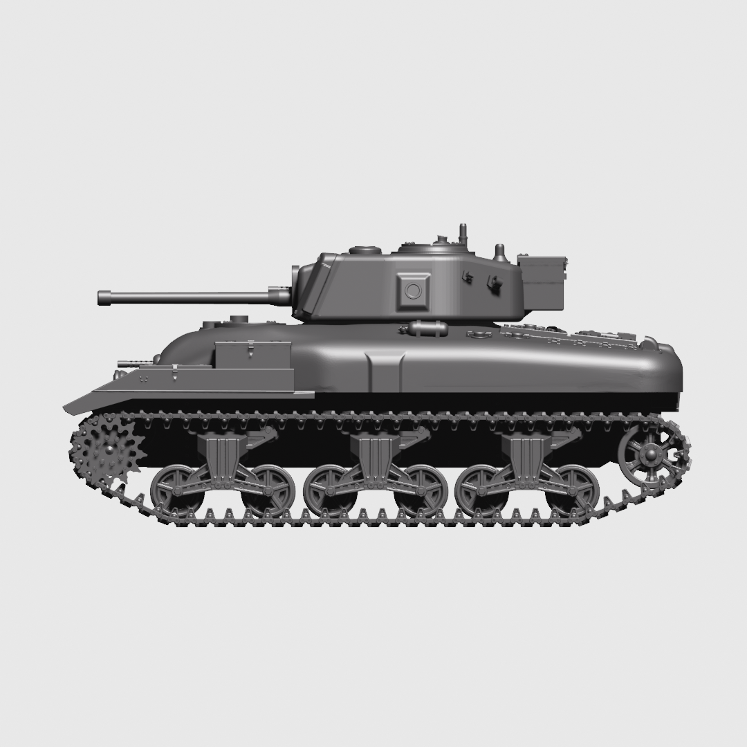 Ram Mk.II Late (6-Pounder) - Canadian Fighting Vehicles - 28mm Scale -  wargame3d