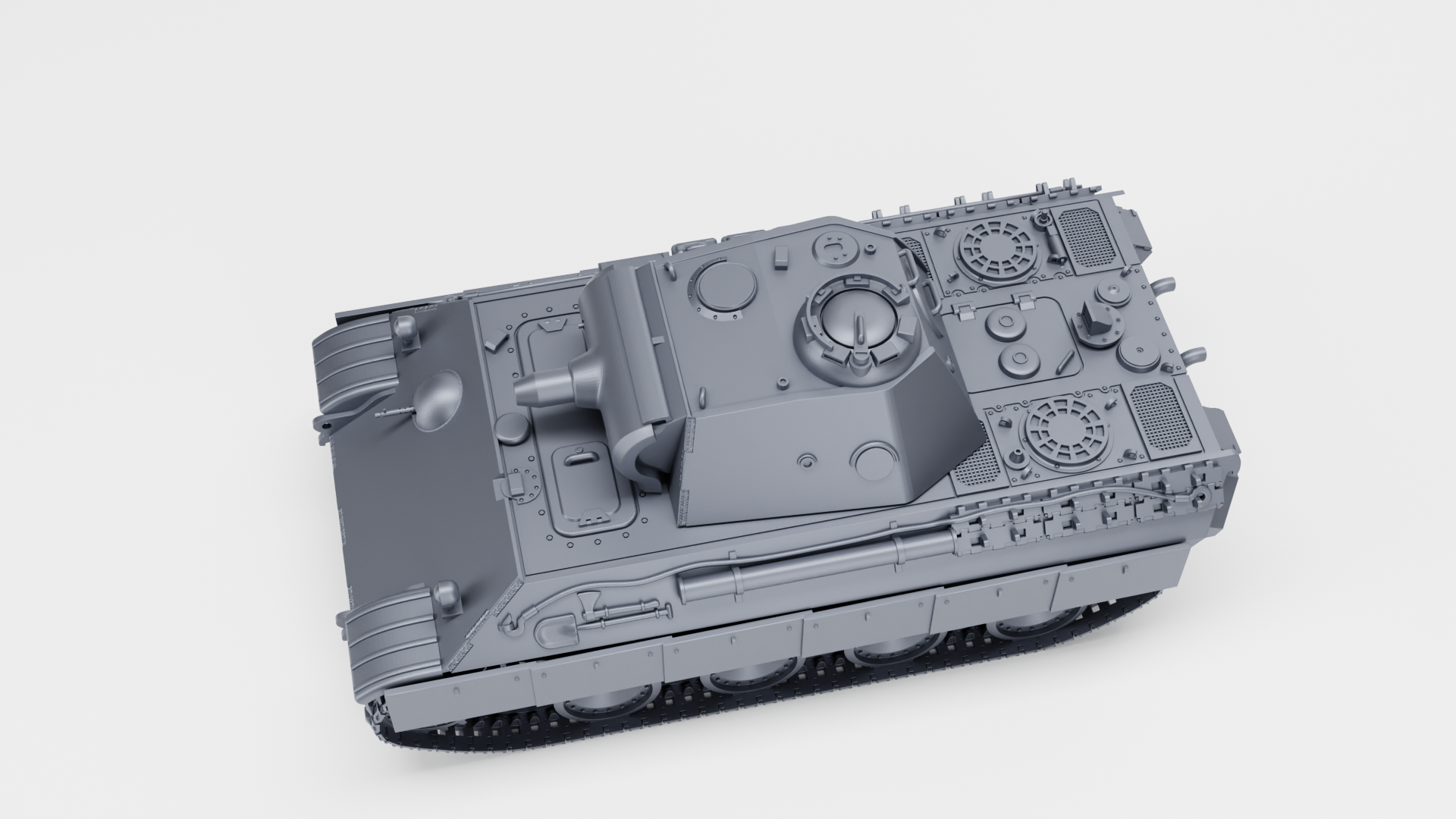 Sturmpanzer V SturmPanther (15cm Panzerwerfer Auf Sf) - German Sturmpanzer - WWII - German Army -  wargame3d - 28mm Scale
