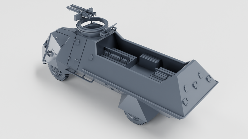 Terrängbil m42D SKP - Other Nations Fighting Vehicles - 28mm Scale -  wargame3d