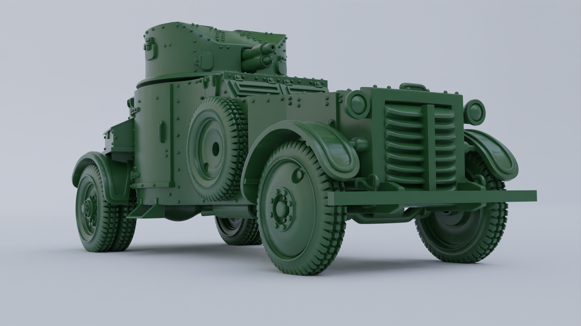 White-Laffly AMD 50 - French Army -  wargame3d- 28mm Scale