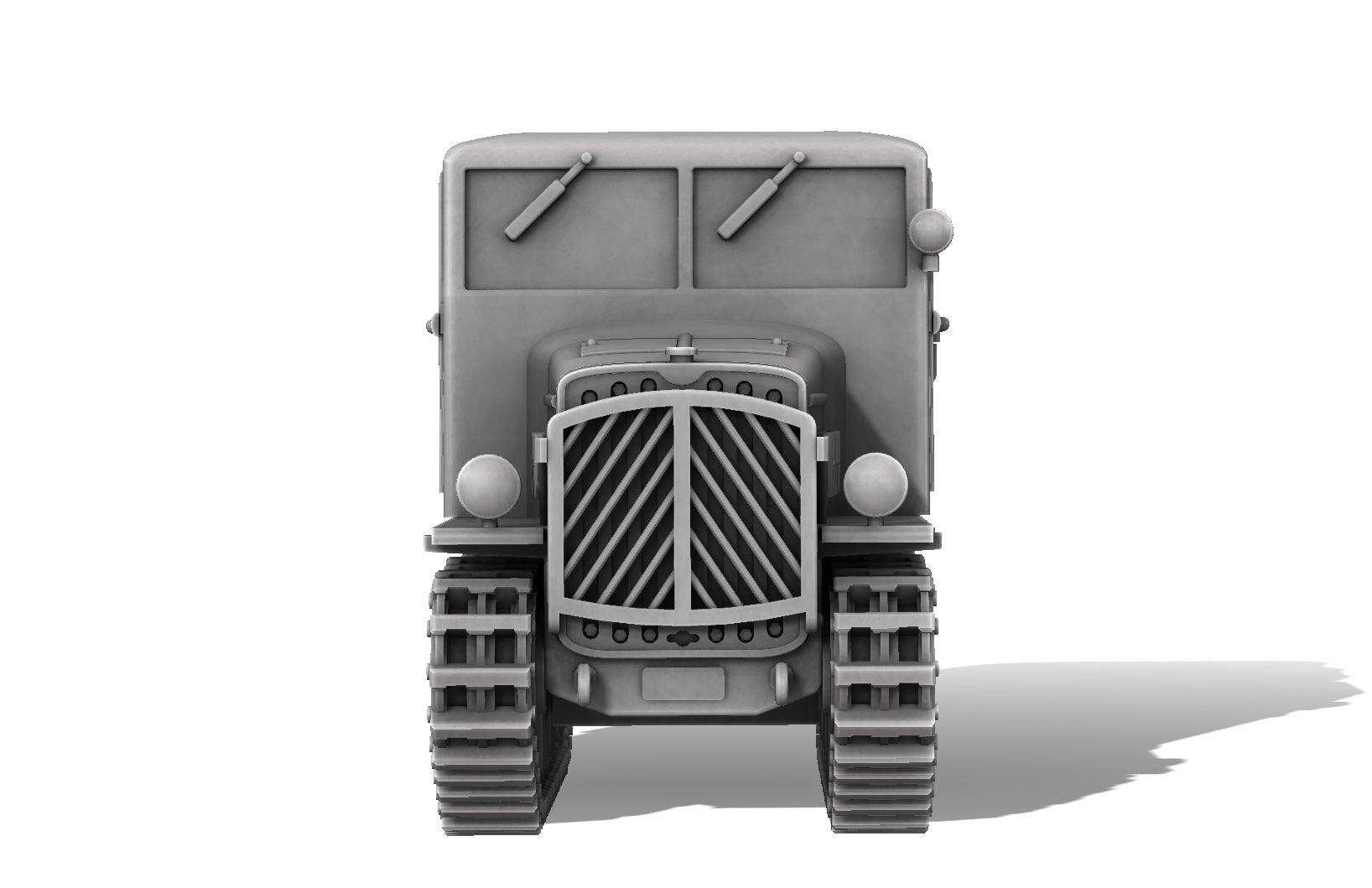 Artillery Tractor Praga T-6 (Škoda) - Other Nations Fighting Vehicles - 28mm Scale -  wargame3d