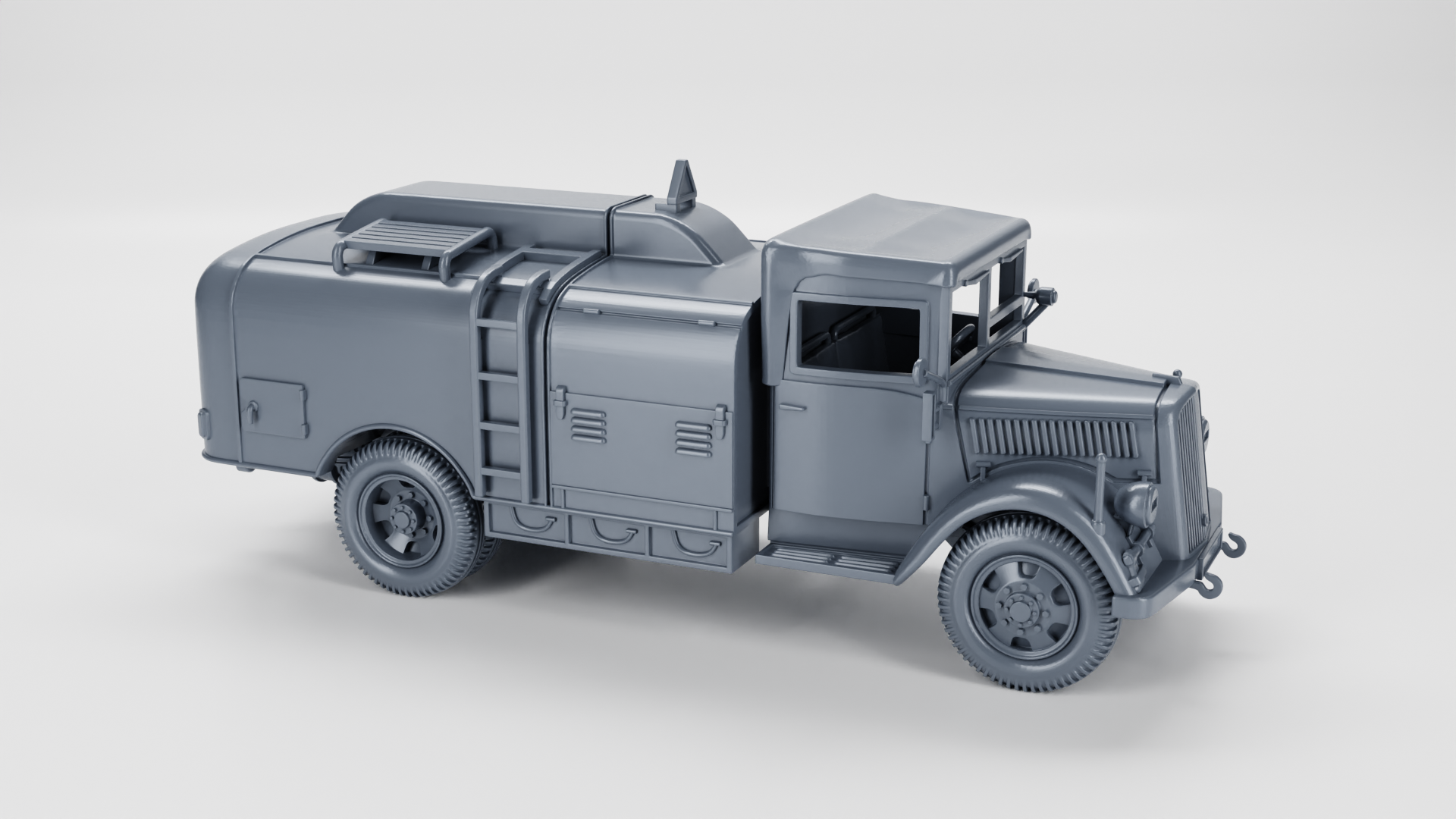Opel Blitz Tankwagen - Kfz.385 - Germany -  wargame3d - 28mm Scale