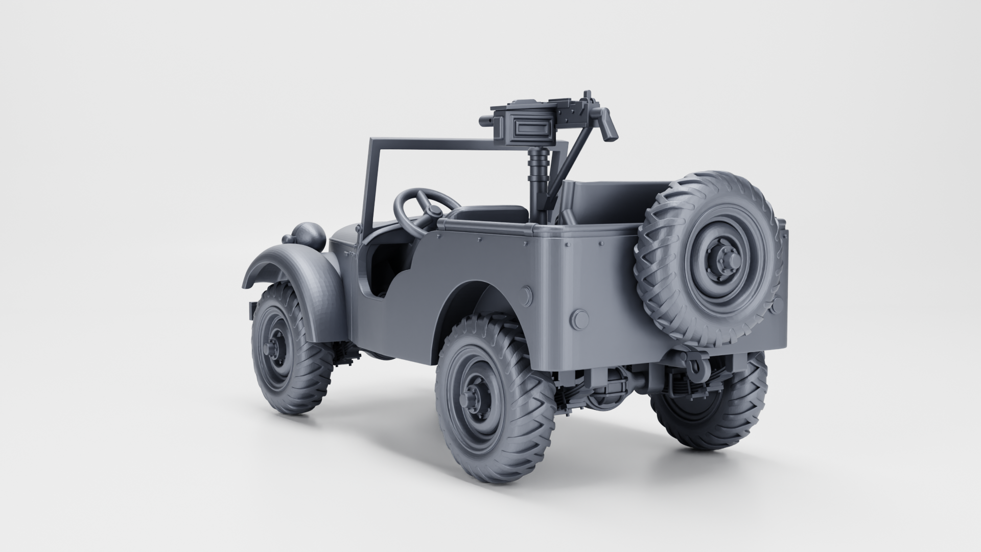 Bantam Blitz Buggy (Ford GP) - Fighting Vehicles of the East Indies Armies - UK Army - 28mm Scale -  wargame3d