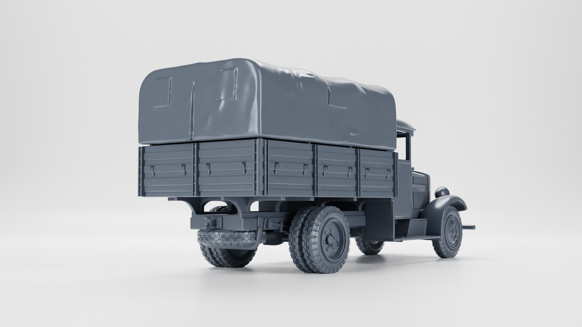 Fiat PF-621L (2.5 ton) - Polish Army - 28mm Scale -  wargame3d