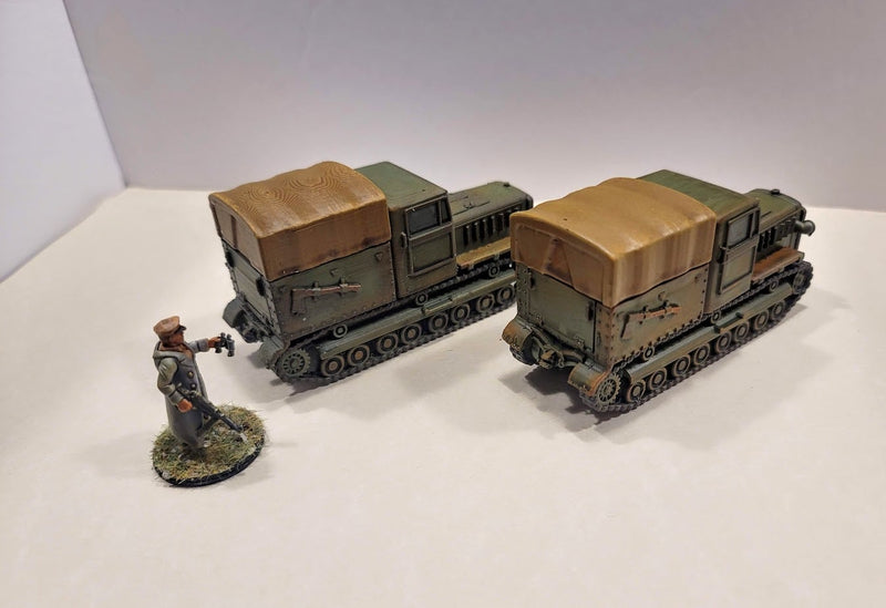 Praga T-6 Tractor - Resin 28mm Miniatures - Bolt Action - Deweycat