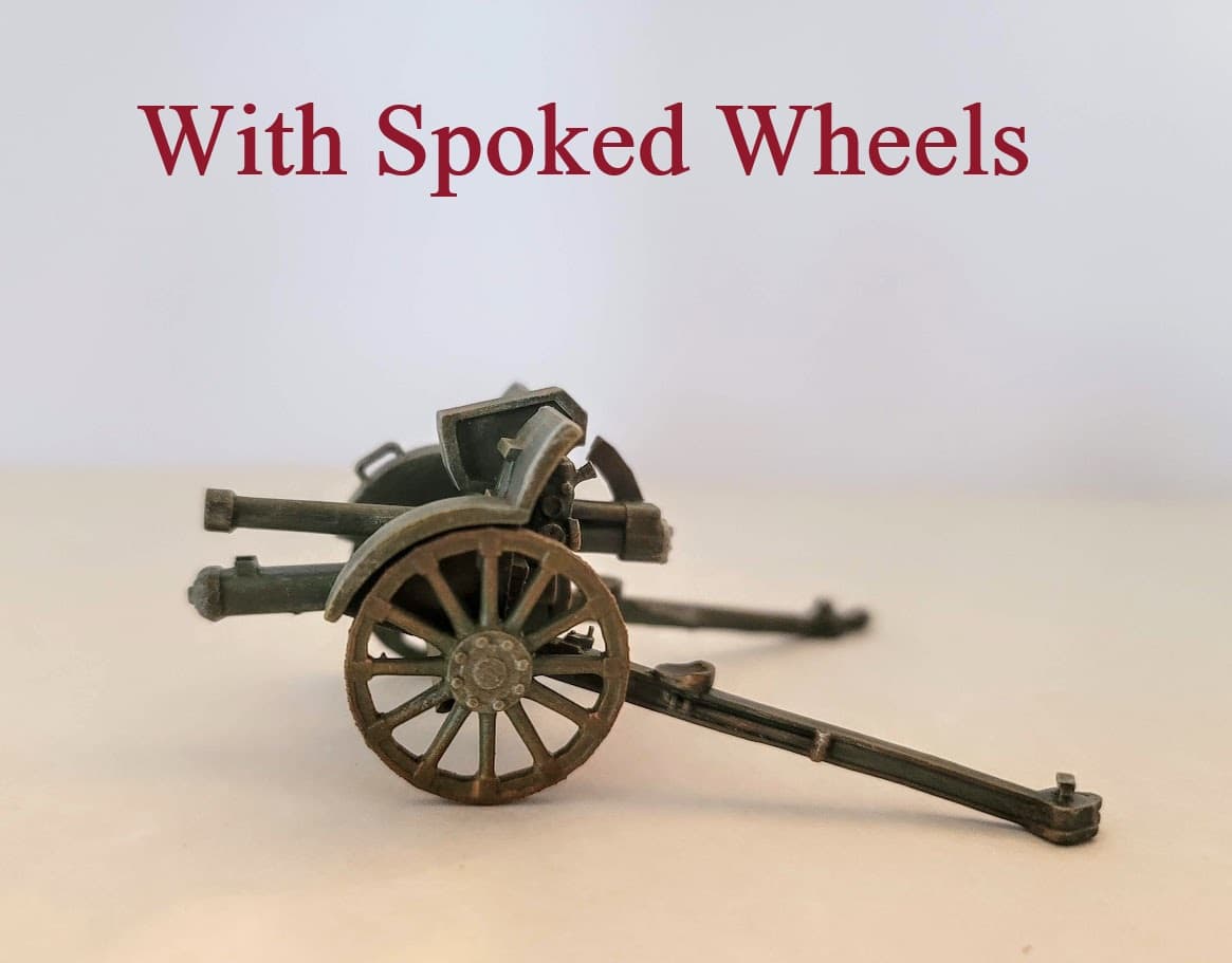 Italian Model 11 75-27 - Voloire Horse Artillery - Resin 28mm Miniatures -  Deweycat